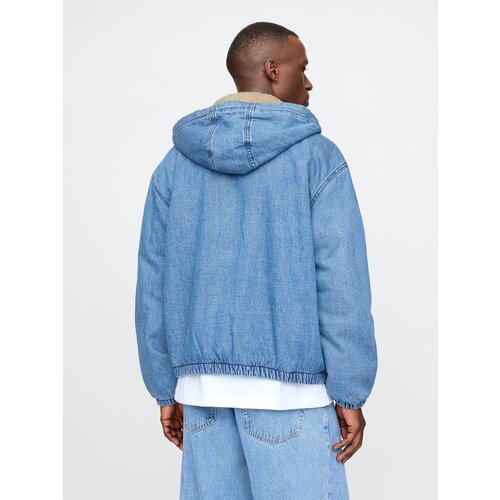 GAP Denim oversize sherpa sweatshirt - Men's Cene