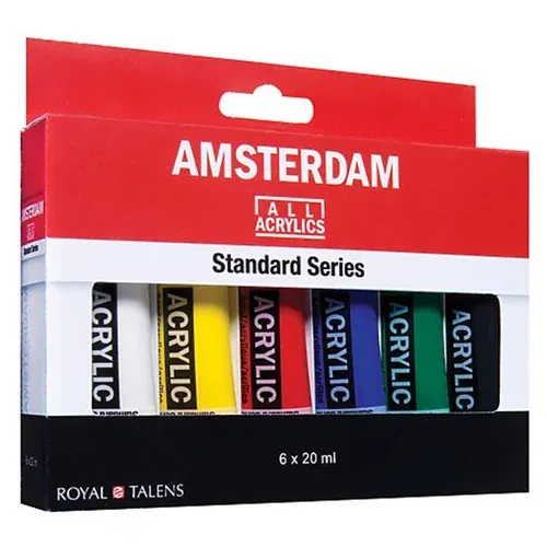  Set akrilnih boja AMSTERDAM STANDARD SERIES - 6x20ml (set akrilnih boja)