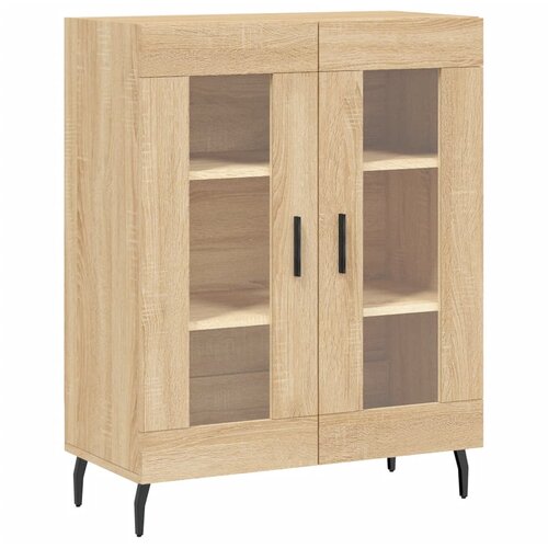 Maison Chic Komoda - Predalnik sonoma hrast 69,5x34x90 cm inženirski les, (21716584) Slike