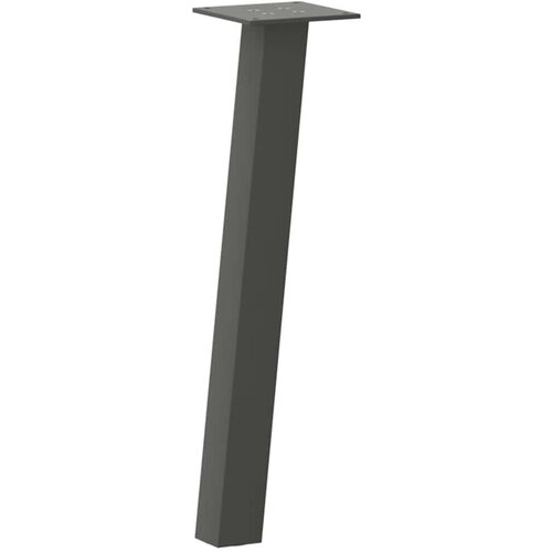  Noge stolića za kavu 4 kom antracit 42 cm čelik Slike