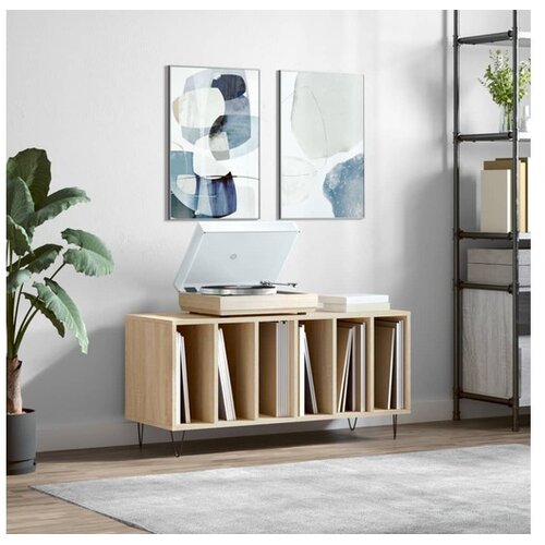 vidaXL za ploče boja hrasta 100x38x48 cm od konstruiranog drva Cijene