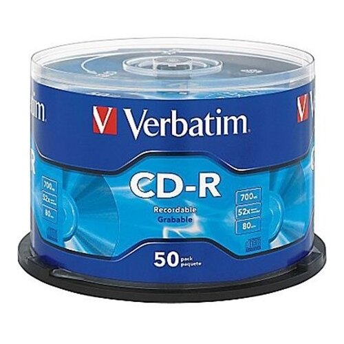  CD-R,VERBATIM, 700 MB,52X,spindle 50 kom EXTRA PRO.WRAP,43787 Cene