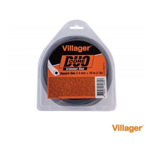 Villager Silk za trimer 2.4mm X 15m - Duo core - Četvrtasta nit Slike