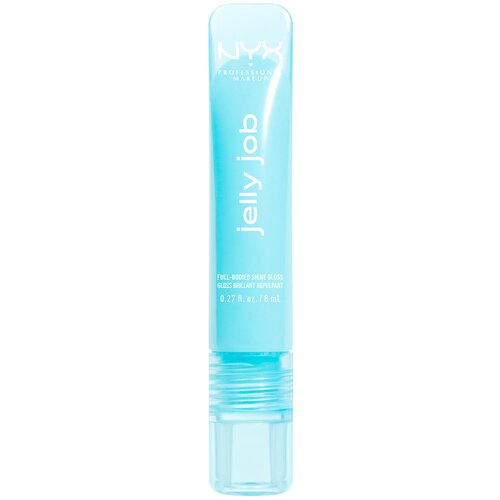 NYX Professional Makeup Jelly Job svetleči sijaj za ustnice z učinkom povečanja odtenek Jelly Frost 7.5 ml Slike