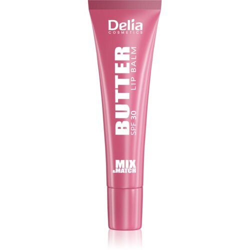 Delia Cosmetics Mix&amp;amp;Match Butter Lip Balm balzam za toniranje za usne SPF 30 nijansa Date Tine 10 ml Slike