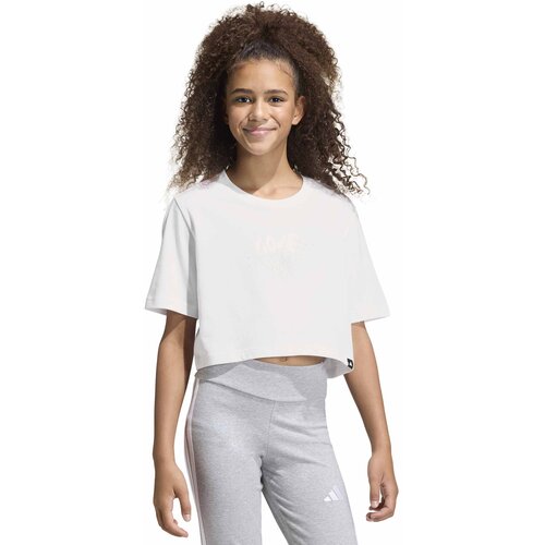 Adidas Majica za devojčice Jg Glam T KA2972, Kratki rukav, Bela Cene