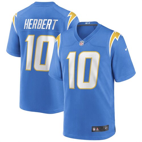 Nike Justin Herbert 10 Los Angeles Chargers Home Game dres Cene