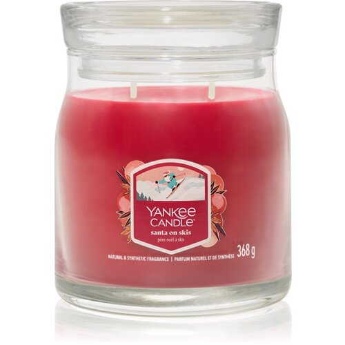 Yankee Candle Santa On Skis mirisna svijeća Signature 368 g Slike