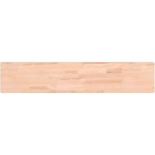 Maison Chic Stenska polica - Viseča Polica 100x20x4 cm trdna bukovina, (21793669) Slike