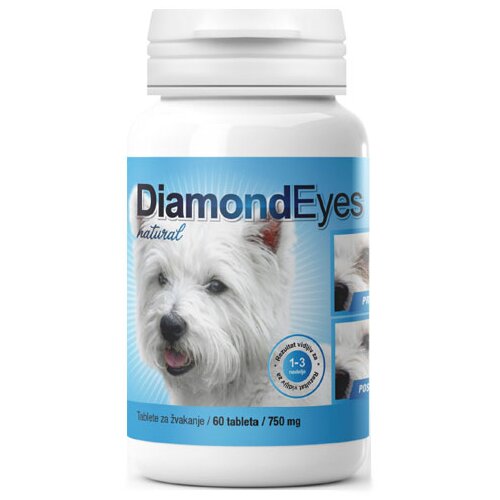 Interagrar suplement za eliminisanje suznih mrlja kod pasa Diamond Eyes 60 tbl Cene