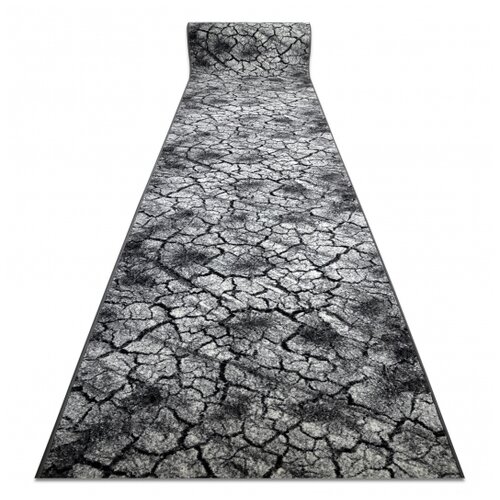 RugsX Tekač SILVER Terra razpokana tla siva 100 100x610 cm, (22014542) Cene