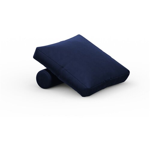 Cosmopolitan Design Modra žametna blazina za modularni kavč Rome Velvet - Cosmopolitan Design Cene