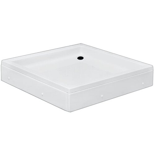 Quartz polimit tu&scaron; kada sa oblogom i postoljem, 80x80x20cm, bela Cene