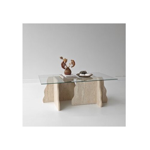 Hanah home Klub stolić, 105x40cm, bež Slike