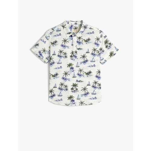 Koton Shirt - White - Regular fit Cene