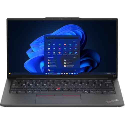 Lenovo thinkpad E14 G6 laptop 14&amp;quot; Win11 pro/ WUXGA/U7-155H/32GB/1TB ssd/fpr/backlit srb/crna Slike