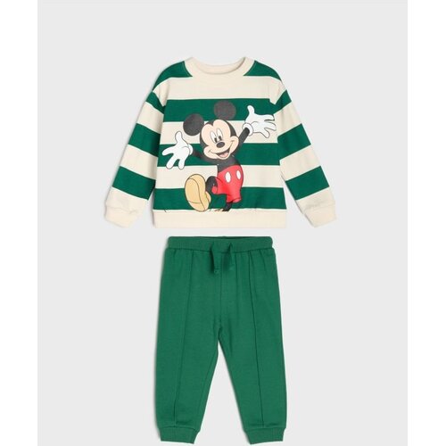 Sinsay Pamučni komplet: majica dugih rukava i hlače Mickey Mouse Cijene