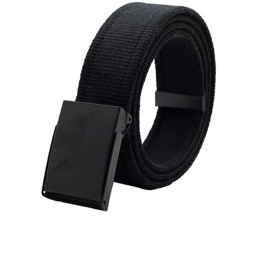 Dewberry R9091 Mens Belt For Jeans And Canvas-BLACK Slike