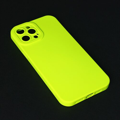 maska silikon color za iphone 12 pro max 6.7 svetlo zelena Slike