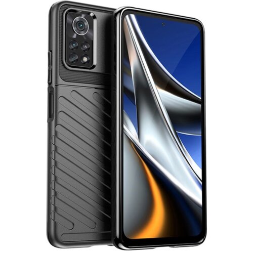  ovitek Tunder Armor za Xiaomi Poco X4 Pro - črn Slike