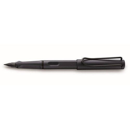 Nalivpero Lamy Safari Steelblack (0.6) plavi ispis M 0E2 T10 4042064 Slike