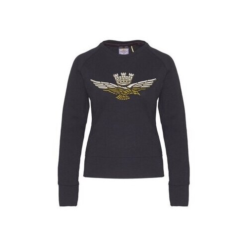 Aeronautica Militare Puloverji FE1831DF52508184 Črna Cene