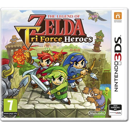 The Legend of Zelda Tri Force Heroes (3DS) Cene