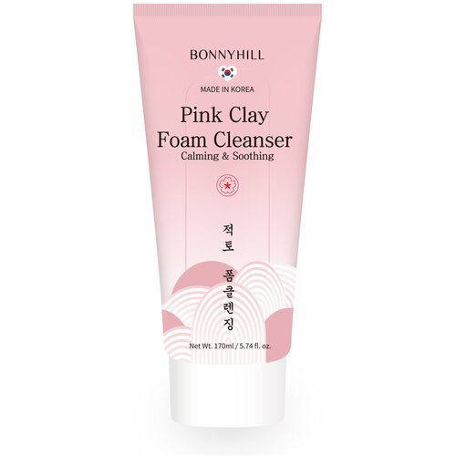 Bonnyhill Pink Clay Foam Cleanser 170 ml Slike