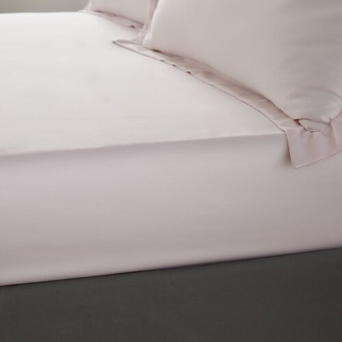 Catherine Lansfield Ružičasta satenska plahta s gumom 150x200 cm Silky Soft &amp;ndash; Slike
