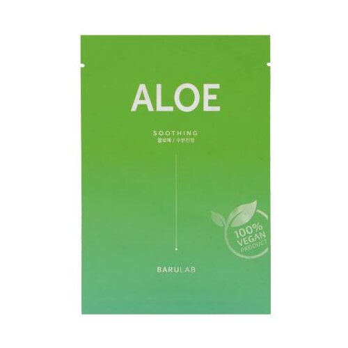 Barulab Aloe Soothing Face Mask maska za obraz za vse tipe kože 23 g unisex Slike