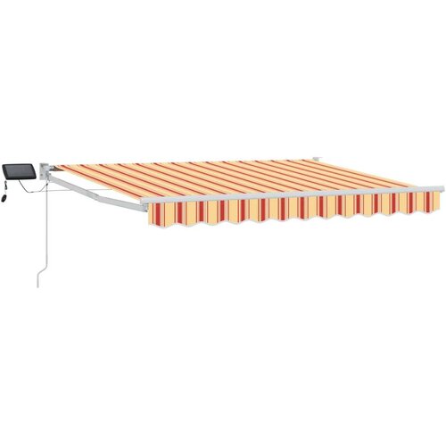 Ručna Ročna zložljiva senčnica z LED lučmi večbarvno 3,5 x 2,5 m, (5000204778) Cene
