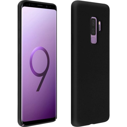 AVIZAR poltrda silikonska za&scaron;citna torbica z mehkim zakljuckom na dotik - crna str. samsung galaxy S9 plus, (20599789) Cene