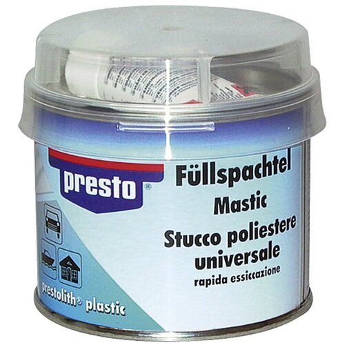 Presto Poliestrski kit PRESTO (242 g kita, 8 g trdila) Slike