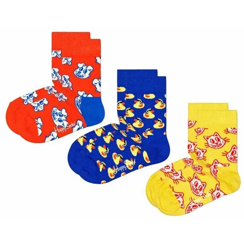 Happy Socks Otroške nogavice Kids Animal 3-pack