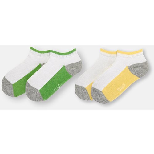 Dagi 2 Pack Boy Green Color Block Socks Slike
