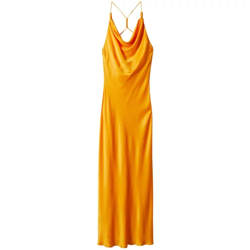 Mango Večerna obleka 'Griega' oranžna
