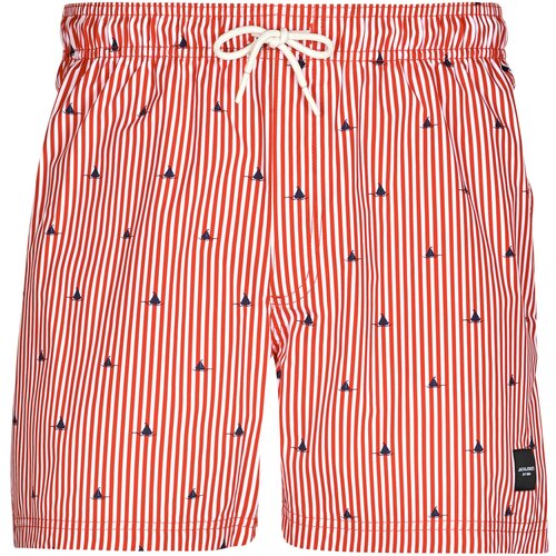 Jack & Jones Muški šorc za kupanje 12272933, Crveni Slike