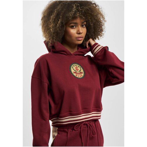 Rocawear Women's Kansas Hoody Sweatshirt - burgundy Cene