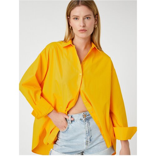 Koton Oversize Shirt Long Sleeve Cotton Slike
