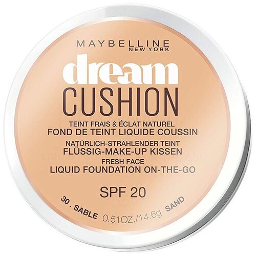 Maybelline Pudri &amp;amp; podlage Dream Cushion Foundation - 30 Sable Bež Slike