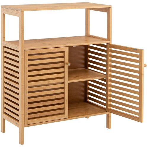 Costway Kopalni&scaron;ka omarica iz bambusa 64 x 27,5 x 80 cm, (5000219251) Cene