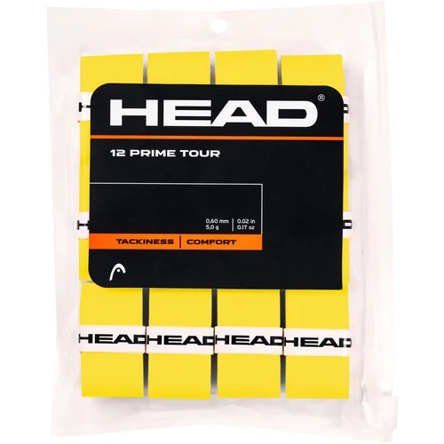 Head Prime Tour Top Grip 12x Pack Yellow