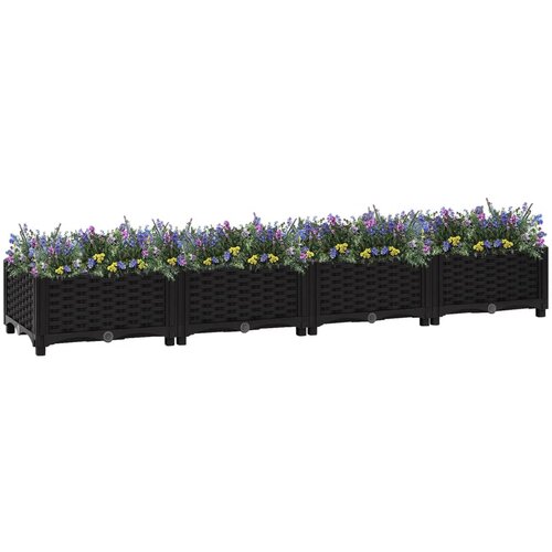 vidaXL povišena gredica 160 x 40 x 23 cm od polipropilena Cijene