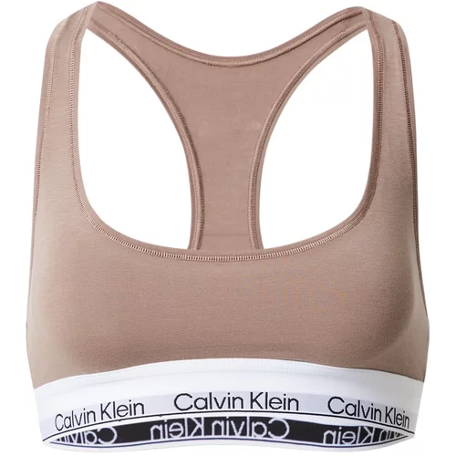 Calvin Klein Underwear Nedrček chamois / črna / bela