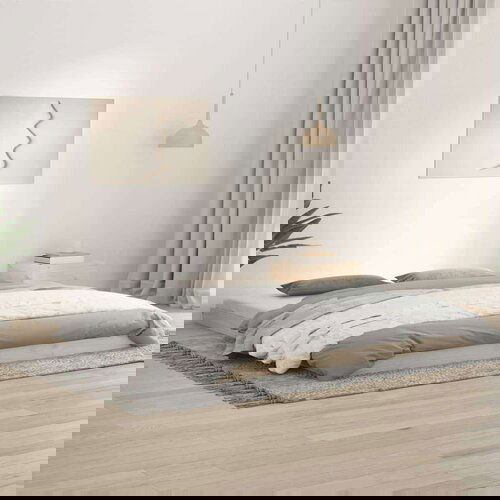  Posteljni okvir 180x200 cm trdna borovina, (20794716) Slike