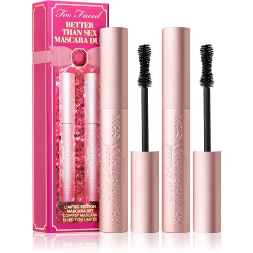 Too Faced Better Than Sex Mascara Duo darilni set Black (za oči) Slike