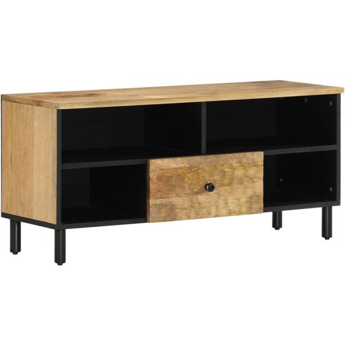 Furnova TV omarica 100x33x46 cm trden mangov les, (21922620) Cene