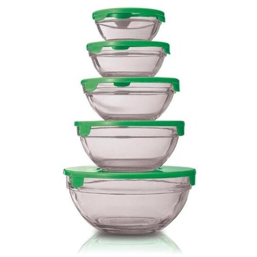 Sogo Set 5 steklenih posod BOUL-401 Slike