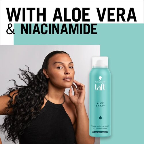 Schwarzkopf Taft Aloe Boost suho pr&amp;scaron;ilo za teksturiranje 150 ml Slike