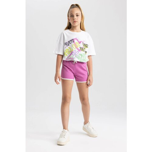 Defacto Girl Sweatshirt Fabric Shorts Slike